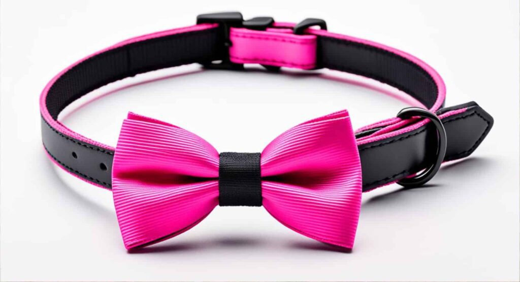 Cat Collar with Bow Tie