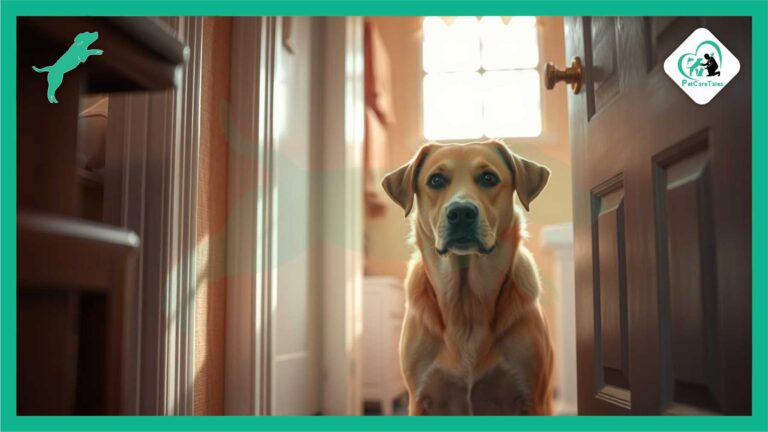 Why Your Dog Stays Outside The Bathroom Door